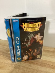 Midnight Raiders Sega CD Complete CIB w/ Reg Card TESTED