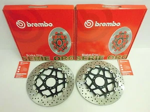 Brembo Bremsscheiben vorne komplett Honda VFR 800 + ABS FI X RC46 RC60 - Picture 1 of 3