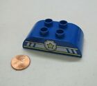 Lego Duplo POLICE STATION PRINTED BLOCK Specialty Blue Replacement Piece #2