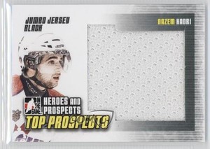 2009-10 ITG Heroes and Prospects Top Jumbo Jersey Black /60 Nazem Kadri #JM-24