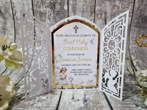 First Holy Communion invitation Zaproszenia na Pierwsza Komunie Swieta x - Picture 1 of 9