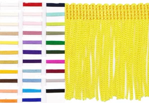 2 Zoll Kettenleiste Fransenborte 10 Yards in verschiedenen Farben - Bild 1 von 15