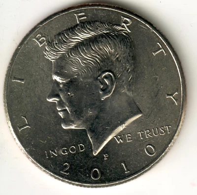 USA - 2010P - Kennedy ½ $ - Bald Eagle - Rare & NIFC - #17030 - Image 1 of 2