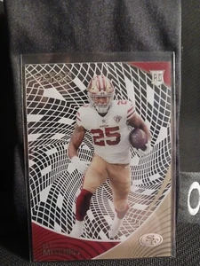 2021 PANINI CHRONICLES CLEAR VISION FOOTBALL ROOKIE CARD #CVR-29 ELI MITCHELL RC - Picture 1 of 6