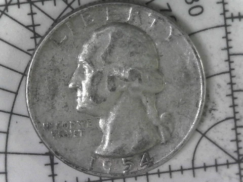 1954 S Washington Silver quarter. No cost shipping and tracking Cover