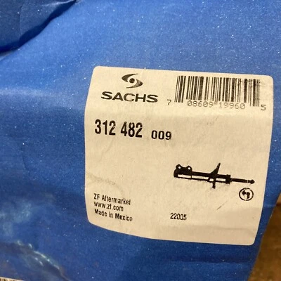 Nuevo conjunto de puntal de suspensión-tracción delantera izquierda Sachs 312 482 Foto 1 de 4