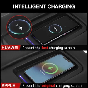 Chargeur Sans Fil Compatible avec Chevrolet Silverado GMC Sierra 2015-2018 Sans Fil... - Photo 1 sur 1