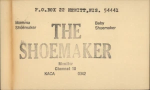 Hewitt,WI QSL Ham Radio Shoemaker Momma & Baby KACA 0342 Wood County Wisconsin - Picture 1 of 2
