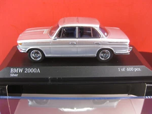 Minichamps PMA 437023000 BMW 2000A 1962 nuevo y embalaje original - Imagen 1 de 4