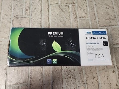 Cartucho de tóner MSE Premium negro para HP Color LaserJet Pro CF410A/410A Foto 1 de 4