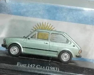 UNUSED FIAT 147 CL5 1983 SCALE 1/43 DIECAST MODEL SALVAT COLLECTION ARGENTINA - Picture 1 of 2