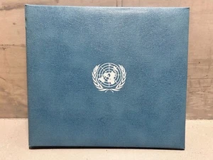 Official United Nations Medallic First Day Covers 1975 5 Sterling  Silver - Picture 1 of 7