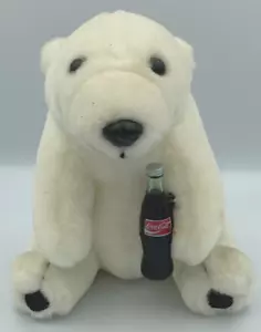 Vintage Coca-Cola Polar Bear Plush 8” - 1993 - Picture 1 of 7