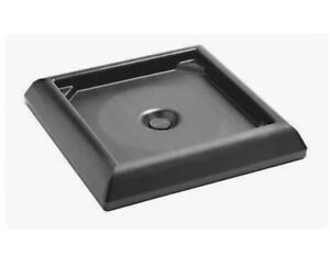 RUBBERMAID COMMERCIAL PRODUCTS FG917700BLA Weighted Base,6"H x 24-1/2"W,Blk