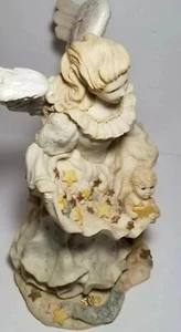 United Design Starlight Foundation 1994 The Gift Angel And Child 12" Skulptur - Bild 1 von 11