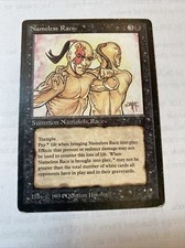MTG Nameless Race The Dark Regular Rare 1994 WOTC Magic The Gathering