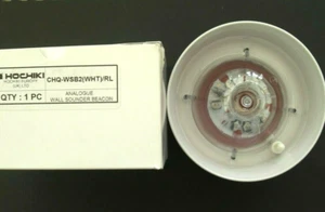 £28 + LED rojos de sonda de pared blanca con IVA Hochiki CHQ-WSB2 (WHT)/RL - Imagen 1 de 3