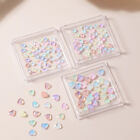 50Pcs 3D Mini Mocha Star Flat Back Glass Crystal Nail Art Charms Rhinestone
