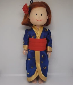 Eden Poseable 8 Zoll Madeline Puppe International Traveler Japan besonderes Sammlerstück - Bild 1 von 14