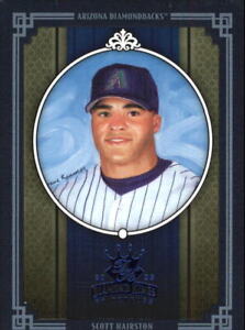 2005 Diamond Kings Framed Blue Baseball Card #309 Scott Hairston/100