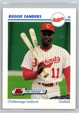 1991 Line Drive AA #167 Reggie Sanders NM