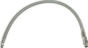 22" Air Compressor Leader Hose w/Check Valve 1/8"npt Male to 1/4"npt Male - Picture 1 of 24