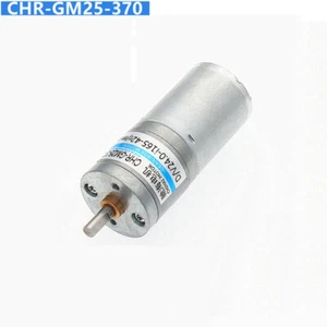 JGB25-370 DC3V-12V Speed Reduction Gear Motor with Metal Gearbox for Robot & Car - Picture 1 of 3