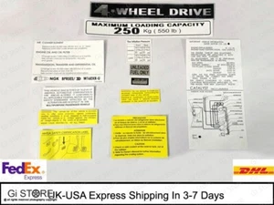 Suzuki SJ 413 / Samurai Stickers Decals Set - Picture 1 of 3