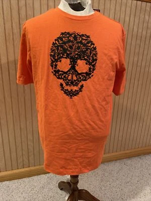 Boys Orange “Skull of Bugs”Halloween T-Shirt  XLarge 14/16 - Image 1 of 4