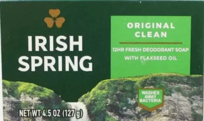 Irish Spring Original Clean 12HR Fresh Deodorant Soap ***4.5oz*** (127g) - Image 1 of 4