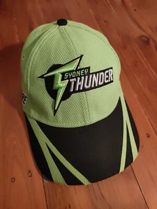 Sydney Thunder Stretch Womens Cap Hat Big Bash League Cricket New Era BBL EUC - Picture 1 of 4