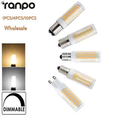12W Led Corn Light Bulb E11 E12 E17 Ba15D Dimmable Bulbs 110V 130V 220V 240V - Image 1 of 4