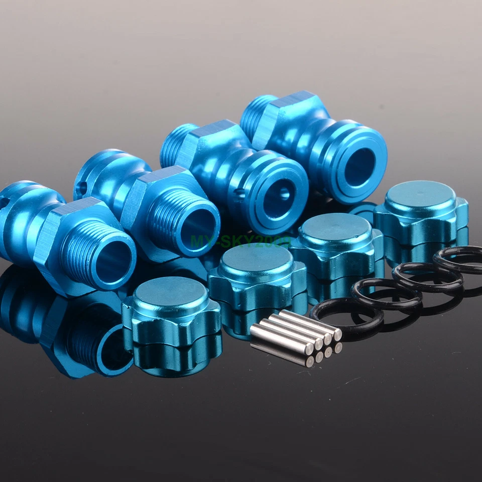 HSP 89108 ALUMINUM 17mm HEX DRIVE ADAPTER COVER 23mm EXTENSION For 1/8 RC  - Image 1 of 2