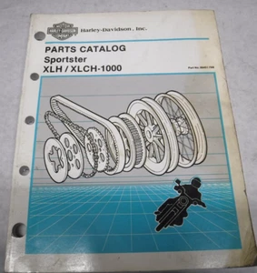 OEM HARLEY DAVIDSON HD SPORTSTER XLH XLCH 1000 PARTS CATALOG MANUAL O576-20G - Picture 1 of 5