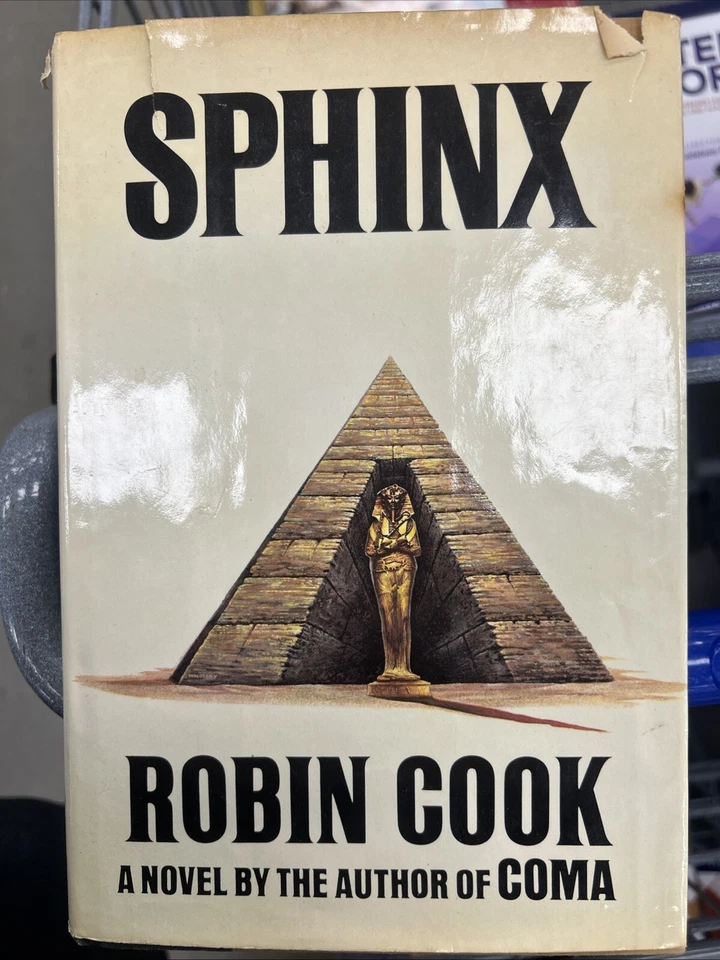 Sphinx Robin Cook 1979 HC Dust Jacket 1st Edition RARE Vintage Foto 1 de 4