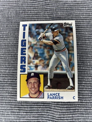 1984 Topps - #640 Lance Parrish - Image 1 of 2