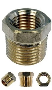 3/8 Brass Nut Threaded Tube fitting 16pc - Picture 1 of 3