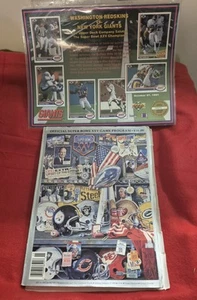 Official Superbowl XXV Program with Limited Edition Upper Deck Promo Flyer - Picture 1 of 4