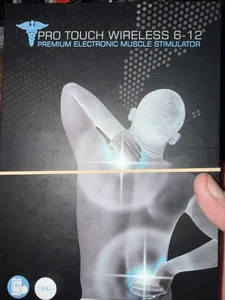 Hidow Pro Touch 6-12 Modi Elektrisches Massagegerät Kabellos Professionell Kraft TENS - Bild 1 von 5