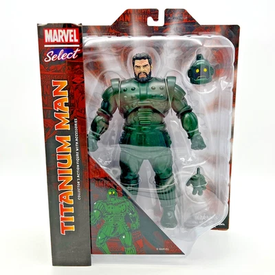 Diamond Select Marvel Comics TITANIUM MAN Collector Edition Action Figure • NEW - Image 1 of 4