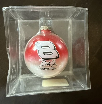 De colección Dale Earnhardt JR 8 Rojo Adorno de Vacaciones Nascar Racing 2001 Navidad  Foto 1 de 2