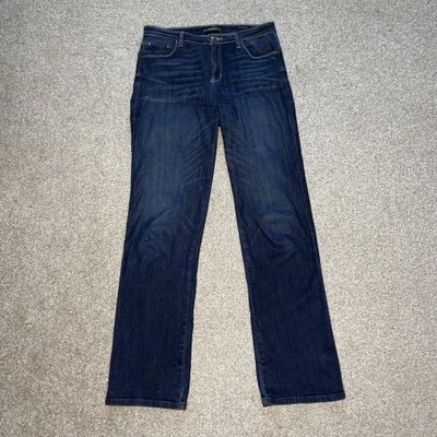 Pantalones de mezclilla elásticos de tiro medio Guess sexy rectos para mujer talla 30x32 (etiqueta 29x32) Foto 1 de 4