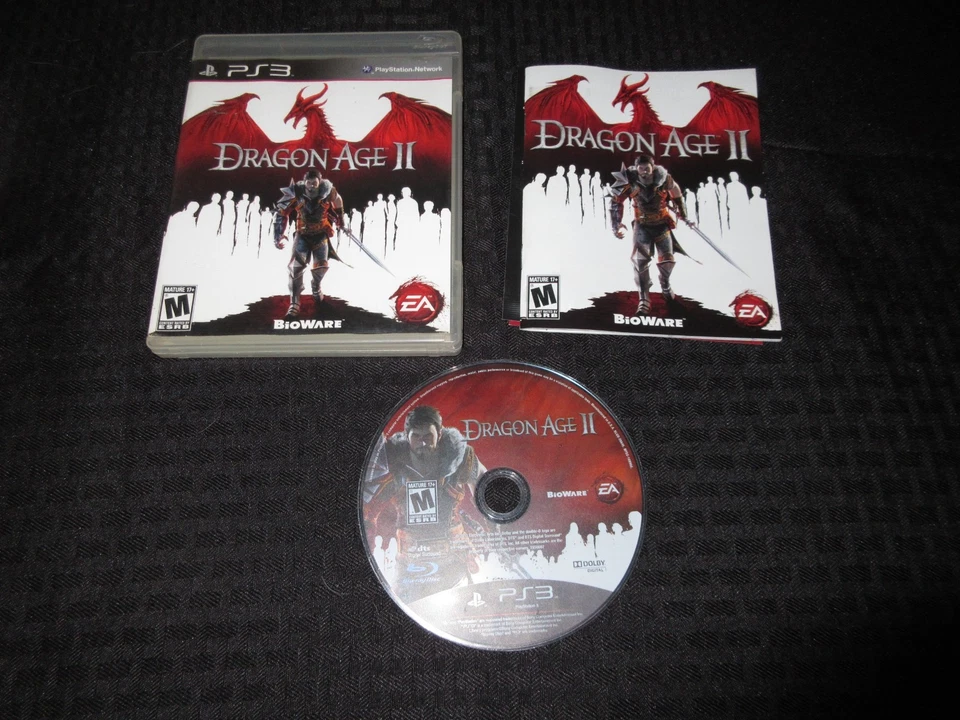 Dragon Age II 2 (Sony PlayStation 3, PS3, 2011) Completo CIB con Manual PROBADO Foto 1 de 1