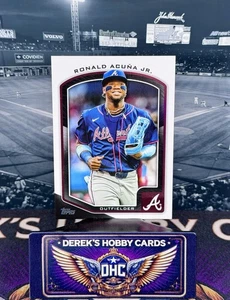 2025 Topps Flagship - Ronald Acuna Jr. #75 - Atlanta Braves - Foto 1 di 3