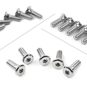 Tornillos Ti Hexagonal Freno de Disco Rotor Tornillos Sujetadores 5x M8x25mm x 1.25 - Imagen 1 de 9
