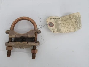 Burndy GAR174C, 1-1/2" IPS Wire to Rebar Ground Connector, 8 Solid, 4 Stranded - Picture 1 of 1