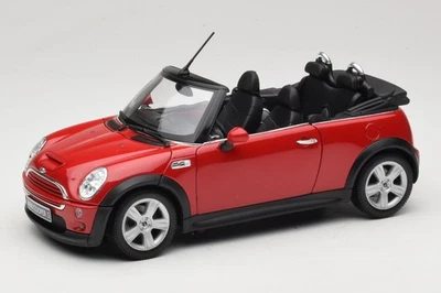 12552W Mini Cooper S R52 Convertible Red Welly 1:18 - Image 1 of 4