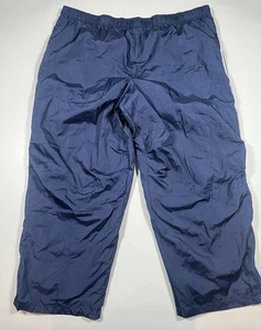 Starter Trainingshose Herren 3XL dunkelblau wind sportlich weiß Seitenstreifen Gummizug - Bild 1 von 6