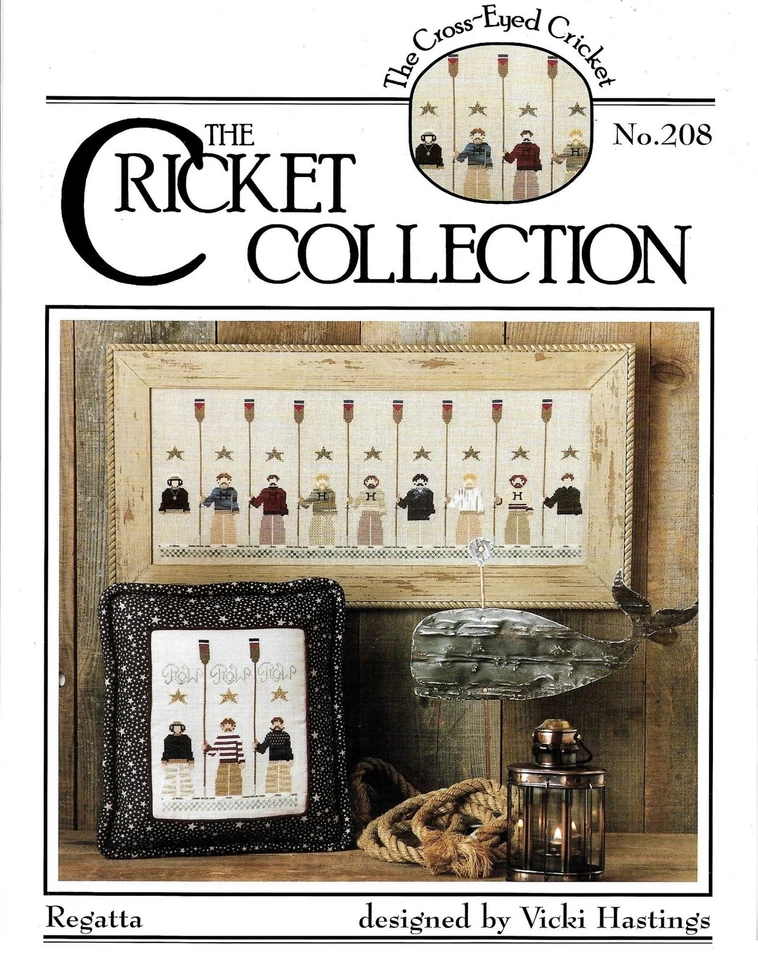 Regatta by Cricket Collection cross stitch pattern - Image 1 of 1