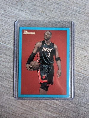 2009 Bowman Dwyane Wade Miami Heat 1776/1948 Basketball Card - Image 1 of 2